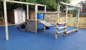 rubber floor playground