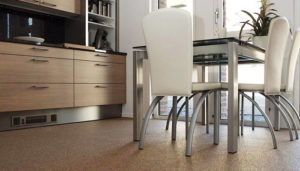 resin kitchen floor