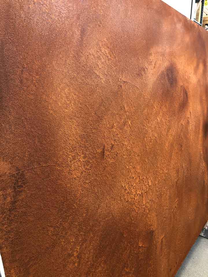 Acid Stains wall