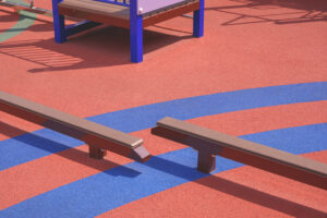 Rubber flooring for Play Areas